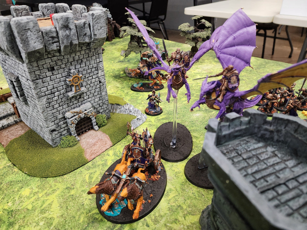 age of sigmar played on tabletop at game kastle sacramento