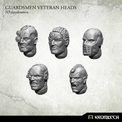 Screen Bitz Conversion Bitz: Guardsmen Veteran Heads (10) – Game Kastle