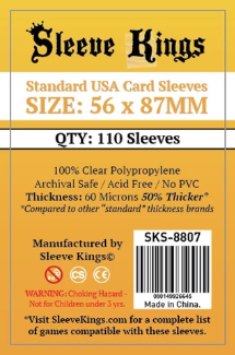 56x87mm card sleeves Standard USA Chimera Card Sleeves (56x87mm)