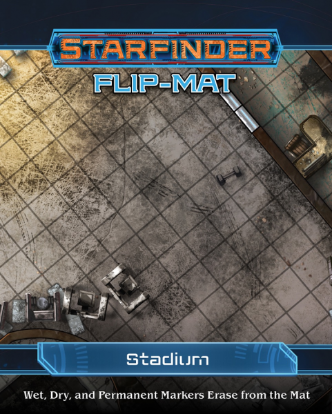 Starfinder RPG: Starfinder Flip-Mat - Stadium – Game Kastle