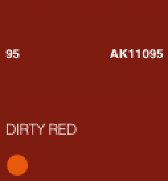 ●DIRTY RED AK-Interactive: (3rd Gen) Acrylic - Dirty Red (17ml) – Game Kastle