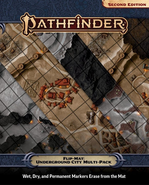 Pathfinder RPG: (Flip-Mat) Underground City Multi-Pack