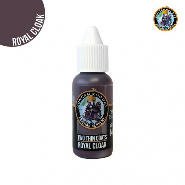 Duncan Rhodes Two Thin Coats Paints: Royal Cloak (15ml) – Game Kastle