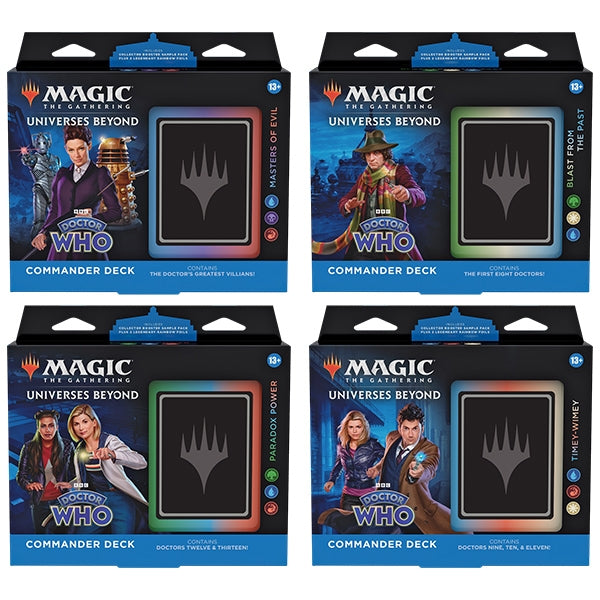 Magic the Gathering CCG: Universes Beyond - Doctor Who Commander Deck Game Kastle Magic the Gathering CCG: Universes Beyond - Doctor Who Commander Deck Game Kastle