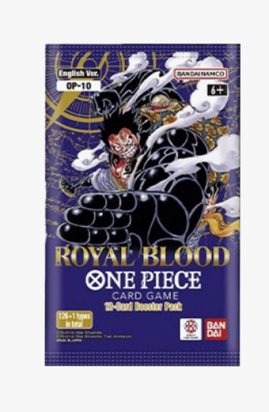 One-Piece TCG: Royal Blood Booster Pack (OP-10) (1) Game Kastle One-Piece TCG: Royal Blood Booster Pack (OP-10) (1) Game Kastle